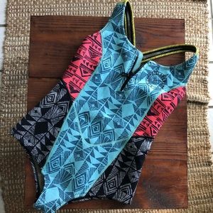 Billabong surf capsule neoprene one piece swimsuit